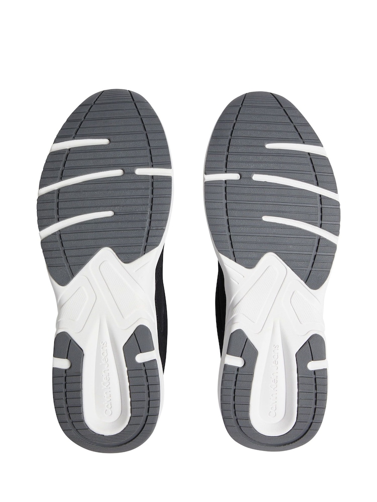 Calvin Klein Black Retro Tennis Low Trainers - Image 5 of 5