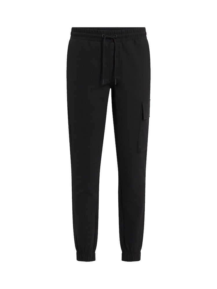 Calvin Klein Black Technical Cargo Trousers - Image 1 of 3