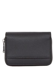 Calvin Klein Black Minimal Monogram Medium Zip Wallet - Image 2 of 4