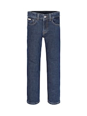 Calvin Klein Blue Authentic Mid Rise Straight Jeans - Image 4 of 5