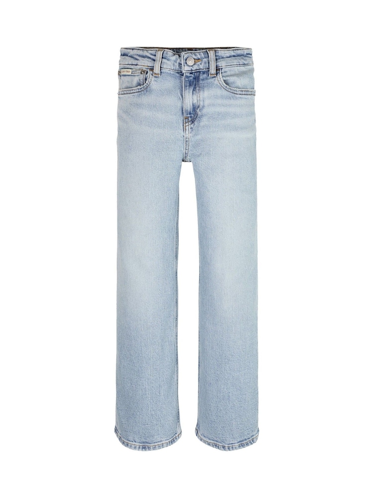 Calvin Klein Blue Blue Skater Jeans - Image 4 of 5