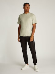 Calvin Klein Green Nano Logo 100% Cotton T-Shirt - Image 3 of 6