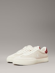 Calvin Klein Red Classic Cupsole Low Trainers - Image 3 of 7