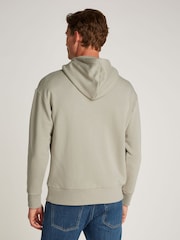 Calvin Klein Green Relaxed Hoodie With Nano Logo - Image 2 of 7
