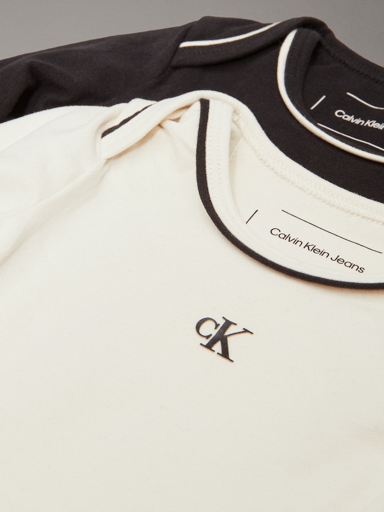 Calvin Klein Black Monogram Body Bib Giftpack - Image 5 of 5