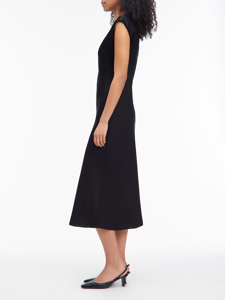 knee length dresses for ladies Shift Lace Midi Dress main image 1