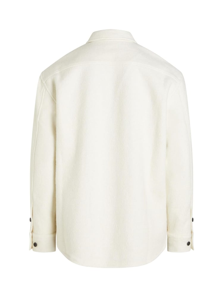 Calvin Klein Relaxed Boucle Heavyweight Overshirt - Изображение 2 из 4
