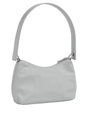 Calvin Klein Grey Sleek Nylon Shoulder Bag - Image 2 of 5