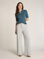 Calvin Klein Grey Slim Soft Trousers - Image 4 of 7