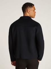 Calvin Klein Стандартный крой шерстяной куртки Zip - Изображение 2 из 6