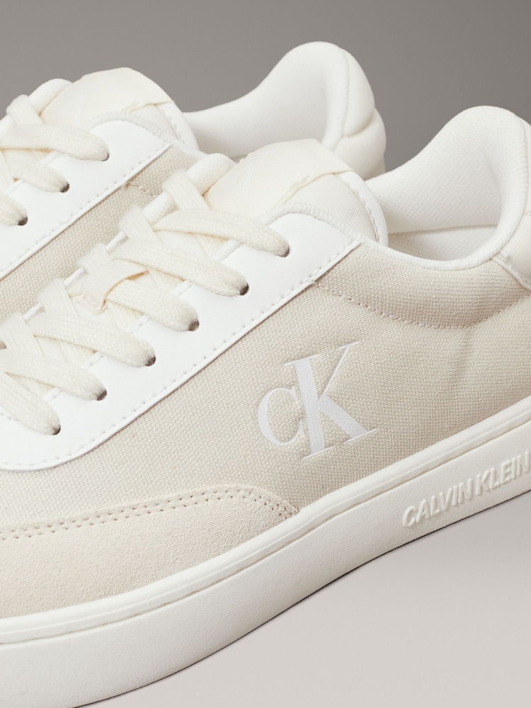 Calvin Klein Multi/White Classic Cupsole Low Trainers - Image 7 of 7 Calvin Klein Multi/White Classic Cupsole Low Trainers - Image 7 of 7