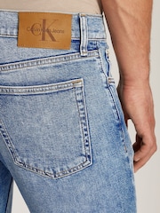 Calvin Klein Blue Slim Tapered Jeans - Image 3 of 6