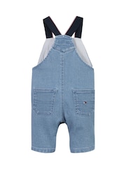 Tommy Hilfiger Blue Denim Dungarees Set - Image 2 of 2
