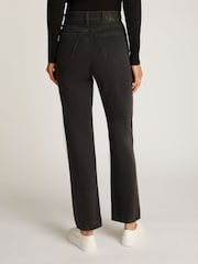 Calvin Klein Black High Rise Straight Jeans - Image 2 of 6