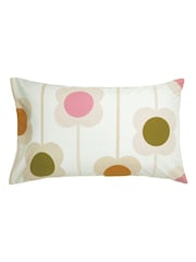Orla Kiely Set of 2 Sunrise Abacus Flower Pillowcases - Image 3 of 3