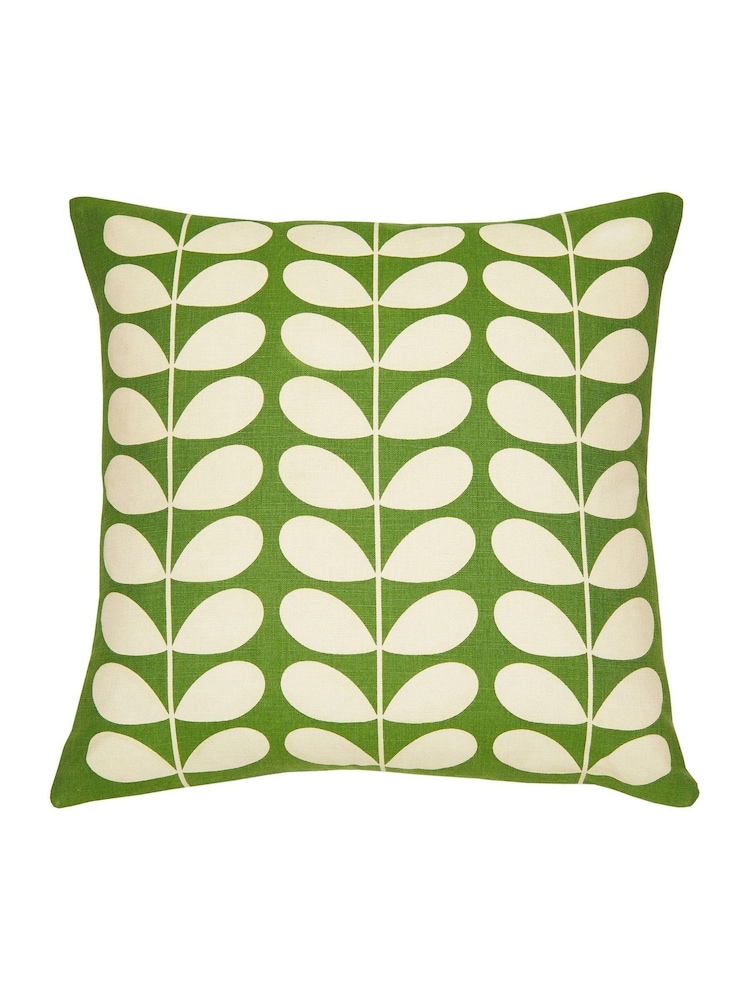 Orla Kiely Slate Textured Flower Cushion - Image 4 of 5