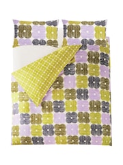 Orla Kiely Textured Flower Duvet Cover and Pillowcase Set - Изображение 3 из 6