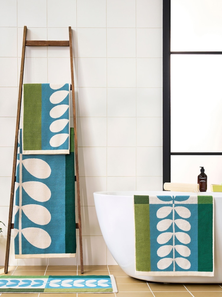Orla Kiely Stem Check Towel - Imagem 1 de 5