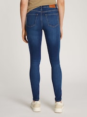 Tommy Hilfiger Blue Como Mid Rise Skinny Jeans - Image 2 of 7