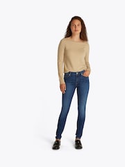 Tommy Hilfiger Blue Como Mid Rise Skinny Jeans - Image 3 of 7
