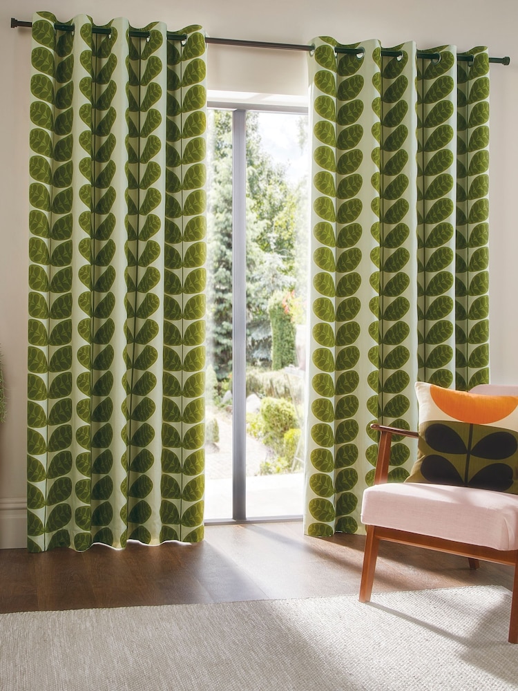 Orla Kiely Botanica Blackout Eyelet Curtains - Imagem 1 de 1