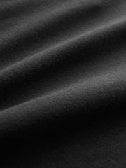 Black Bandeau Jersey 100% Cotton Jumpsuit - Image 6 of 7