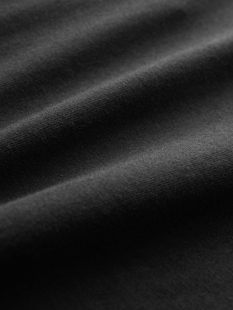 Black Bandeau Jersey 100% Cotton Jumpsuit - Image 6 of 7