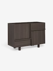 MADE.COM Dark Wood Effect Ascott Small Sideboard - Image 4 of 6