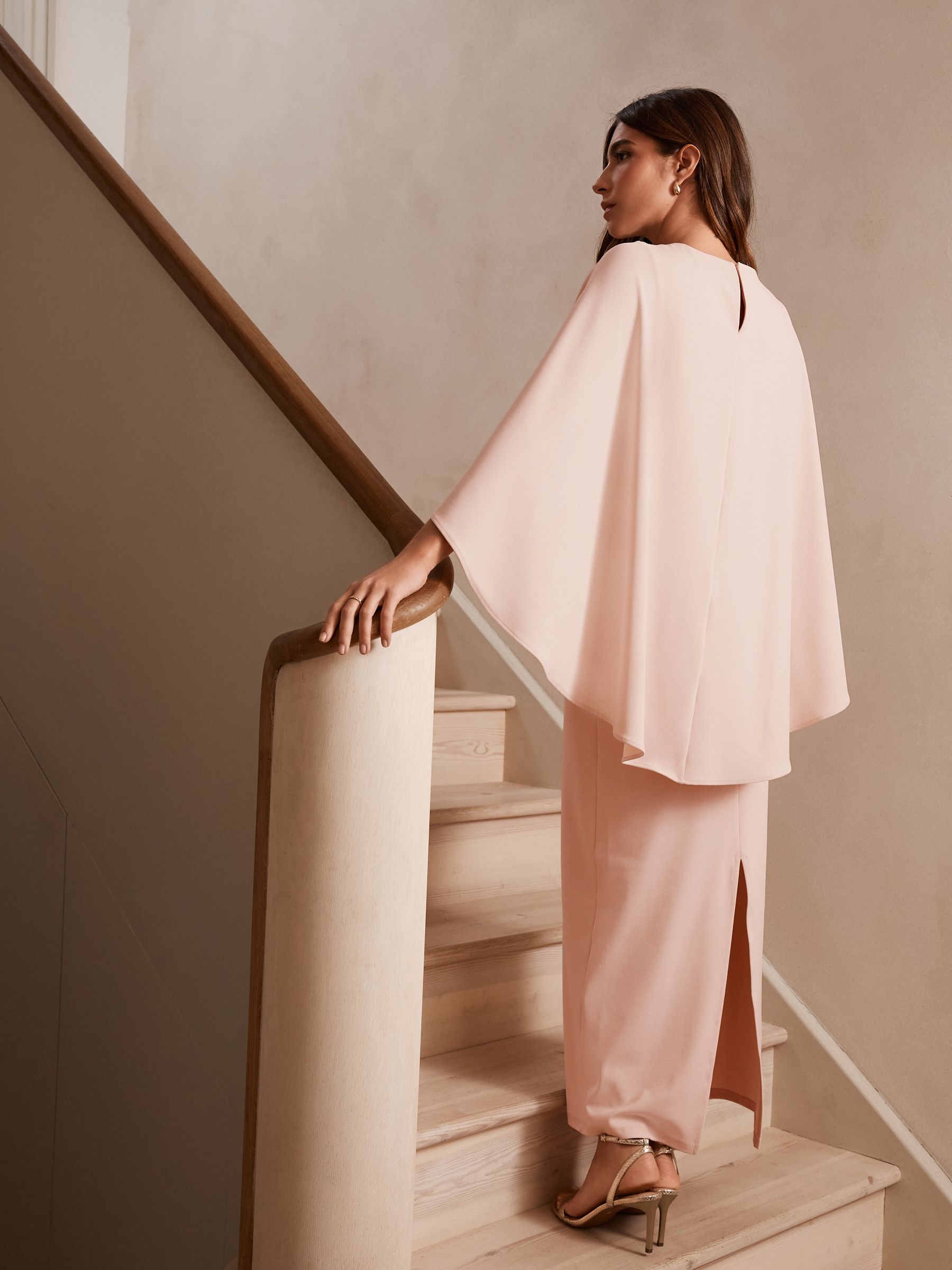 next women's cape maxi dress product info and reviews Womens Next Sage Green Cape Maxi Dress US 10 Tall