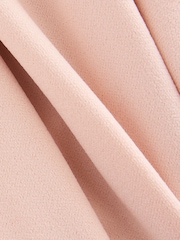 Blush Pink Cape Maxi Dress - Image 6 of 7