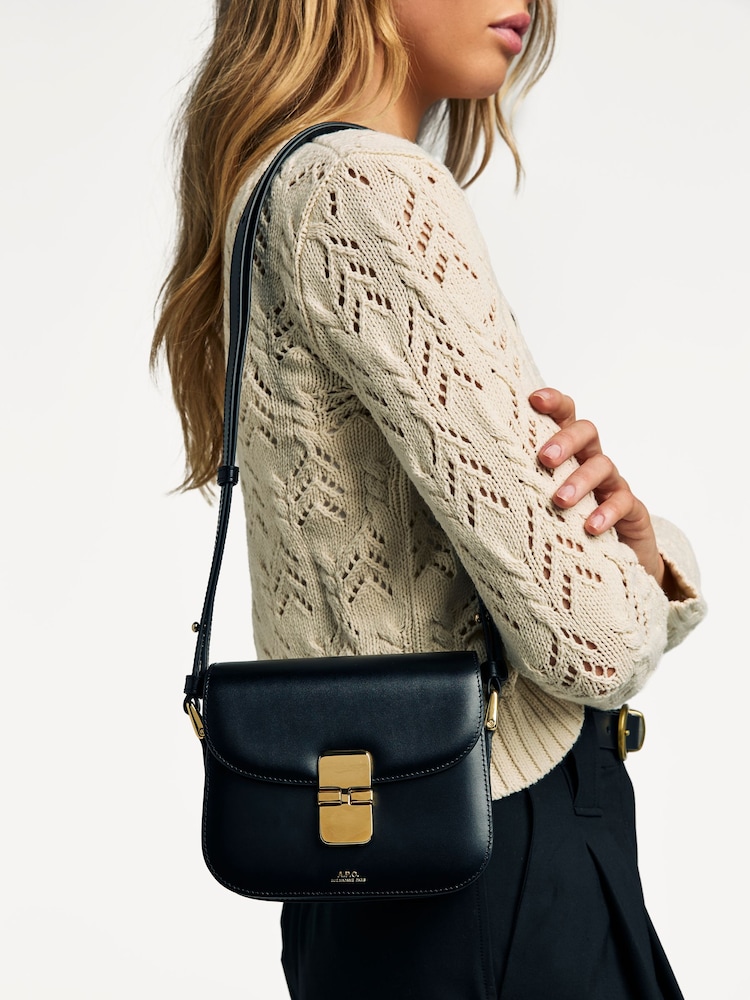A.P.C Black Grace Mini Bag - Image 2 of 8