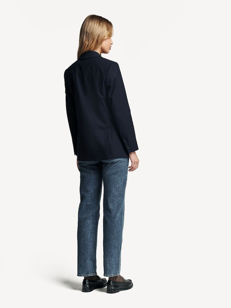 A.P.C. Blue Lucy Jacket - Image 2 of 8 A.P.C. Blue Lucy Jacket - Image 2 of 8