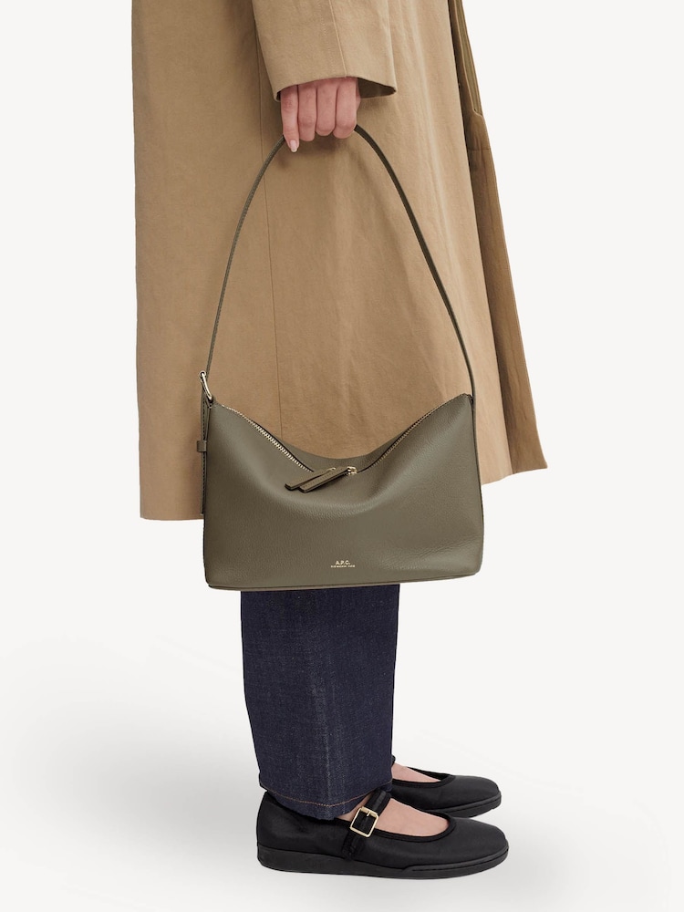 A.P.C. Brown Vera Shoulder Bag - Image 2 of 8