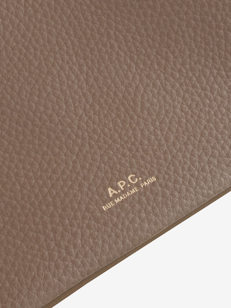 A.P.C. Brown Vera Shoulder Bag - Image 8 of 8 A.P.C. Brown Vera Shoulder Bag - Image 8 of 8