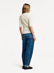 A.P.C. White Polo Danae Polo Shirt - Image 2 of 7
