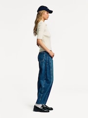 A.P.C. White Polo Danae Polo Shirt - Image 3 of 7