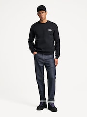 A.P.C. Black Rue Madame Standard Sweatshirt - Image 4 of 6