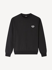 A.P.C. Black Rue Madame Standard Sweatshirt - Image 6 of 6