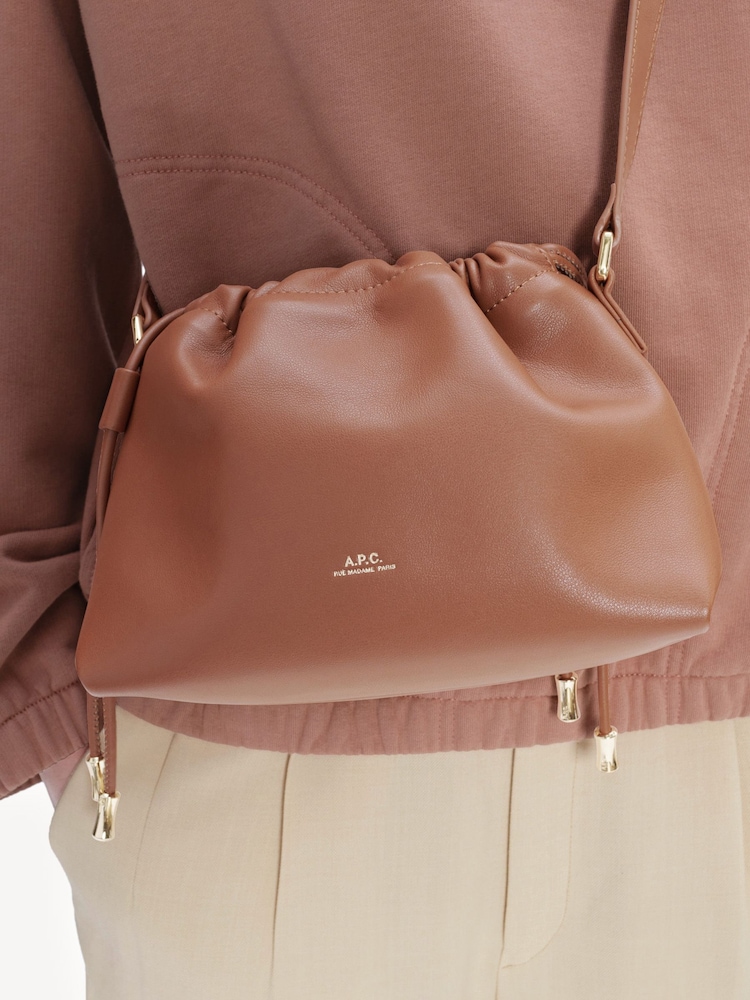 A.P.C. Brown Ninon Mini Bag - Image 2 of 5 A.P.C. Brown Ninon Mini Bag - Image 2 of 5