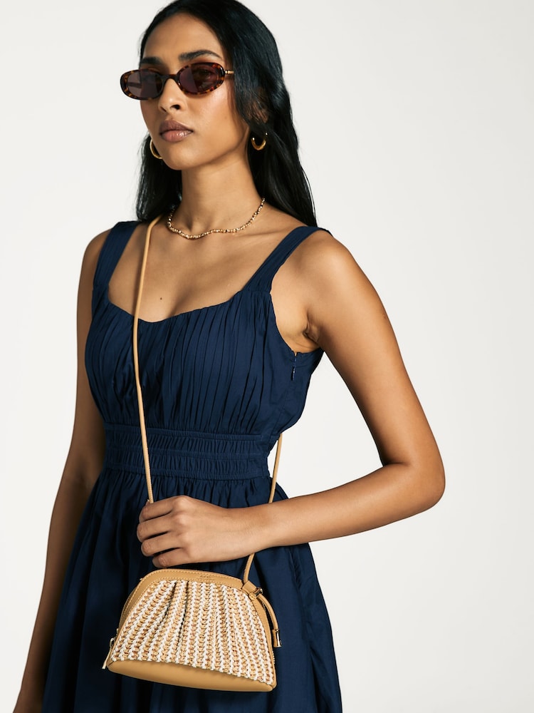 A.P.C. Nude Ninon Small Scholarship Bag - Image 2 of 5