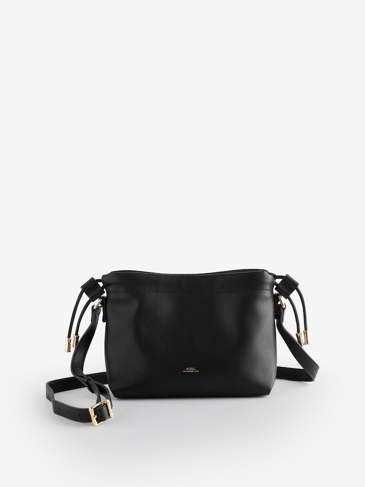 A.P.C. Black Ninon Mini Bag - Image 1 of 7