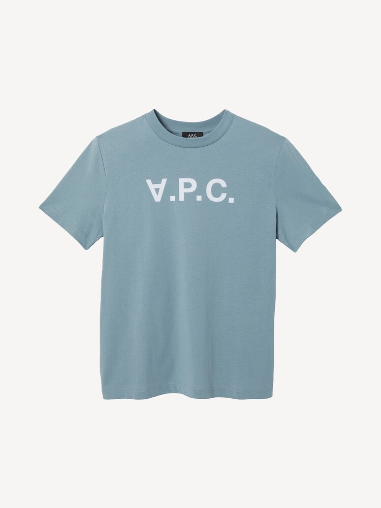 A.P.C. Blue Large Standard T-Shirt - Image 6 of 6 A.P.C. Blue Large Standard T-Shirt - Image 6 of 6