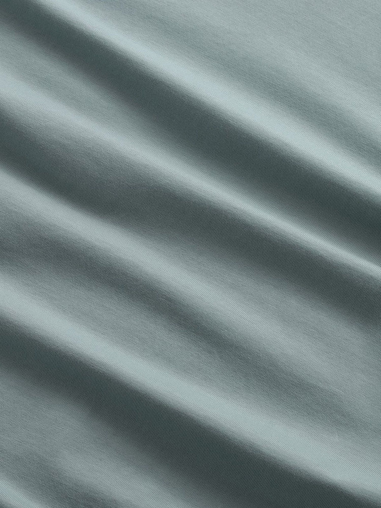 NN.07 Blue Adam Logo T-Shirt - Image 5 of 5