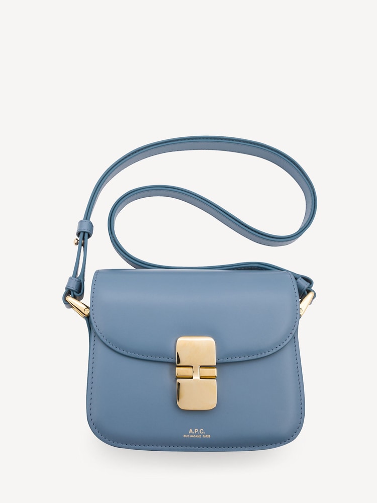 A.P.C. Blue Grace Mini Bag - Image 4 of 4 A.P.C. Blue Grace Mini Bag - Image 4 of 4
