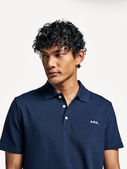 A.P.C. Blue Standard Polo Shirt - Image 4 of 4