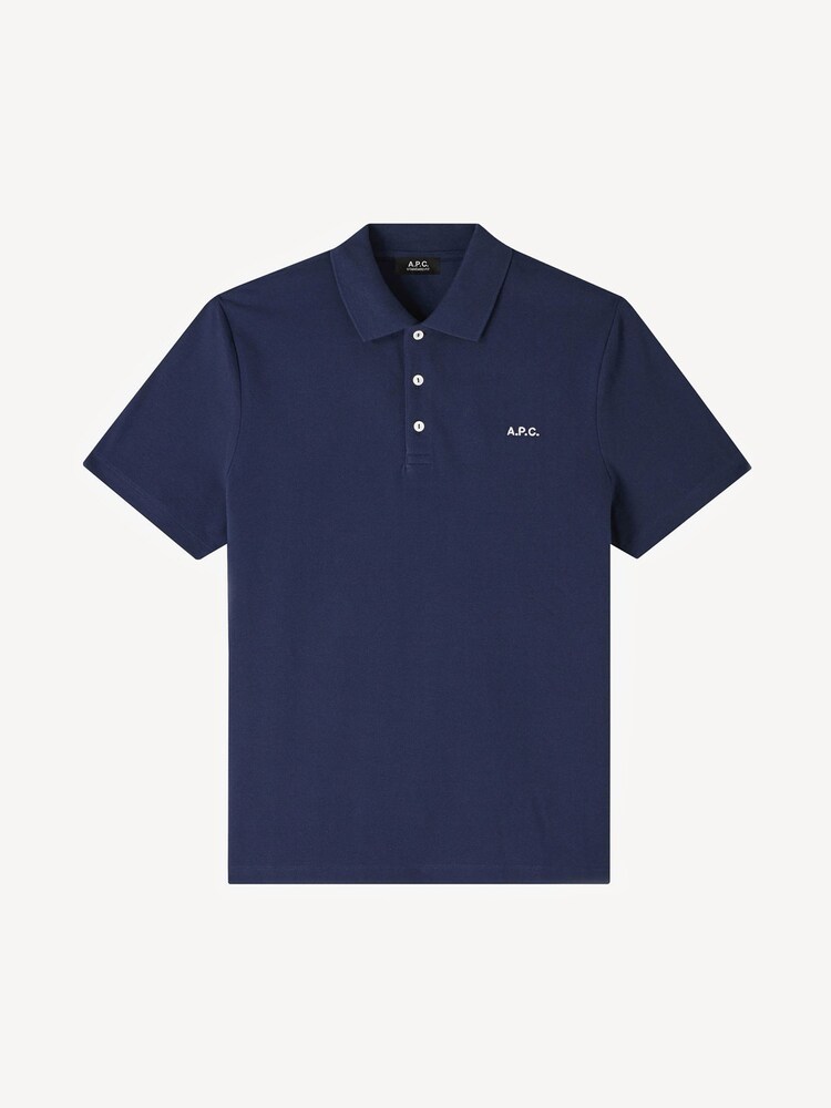 A.P.C. Blue Standard Polo Shirt - Image 5 of 5 A.P.C. Blue Standard Polo Shirt - Image 5 of 5