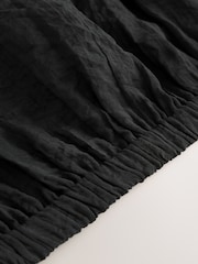 Black Modal Blend Square Neck Top - Image 7 of 8