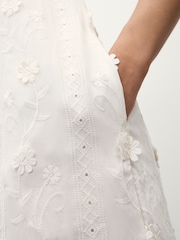 Cream Bandeau Shift Dress - Image 5 of 5