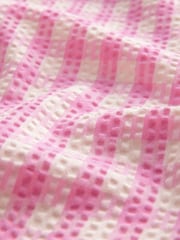 Pink Check Bandeau Shift Dress - Image 2 of 3