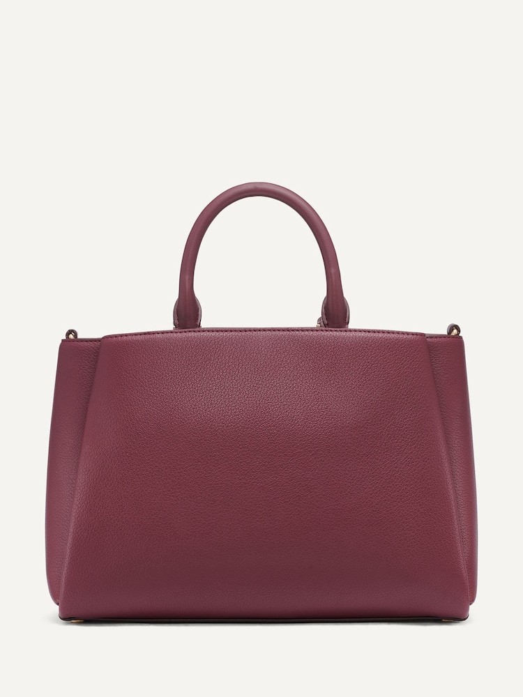 DKNY Red Onyx Satchel Bag - Image 2 of 4 DKNY Red Onyx Satchel Bag - Image 2 of 4